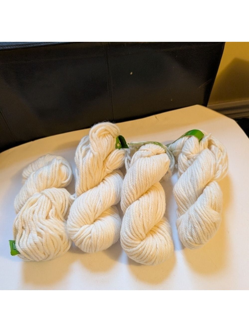 Cream Yarn Skeins 4 X 113 Grams BNWT